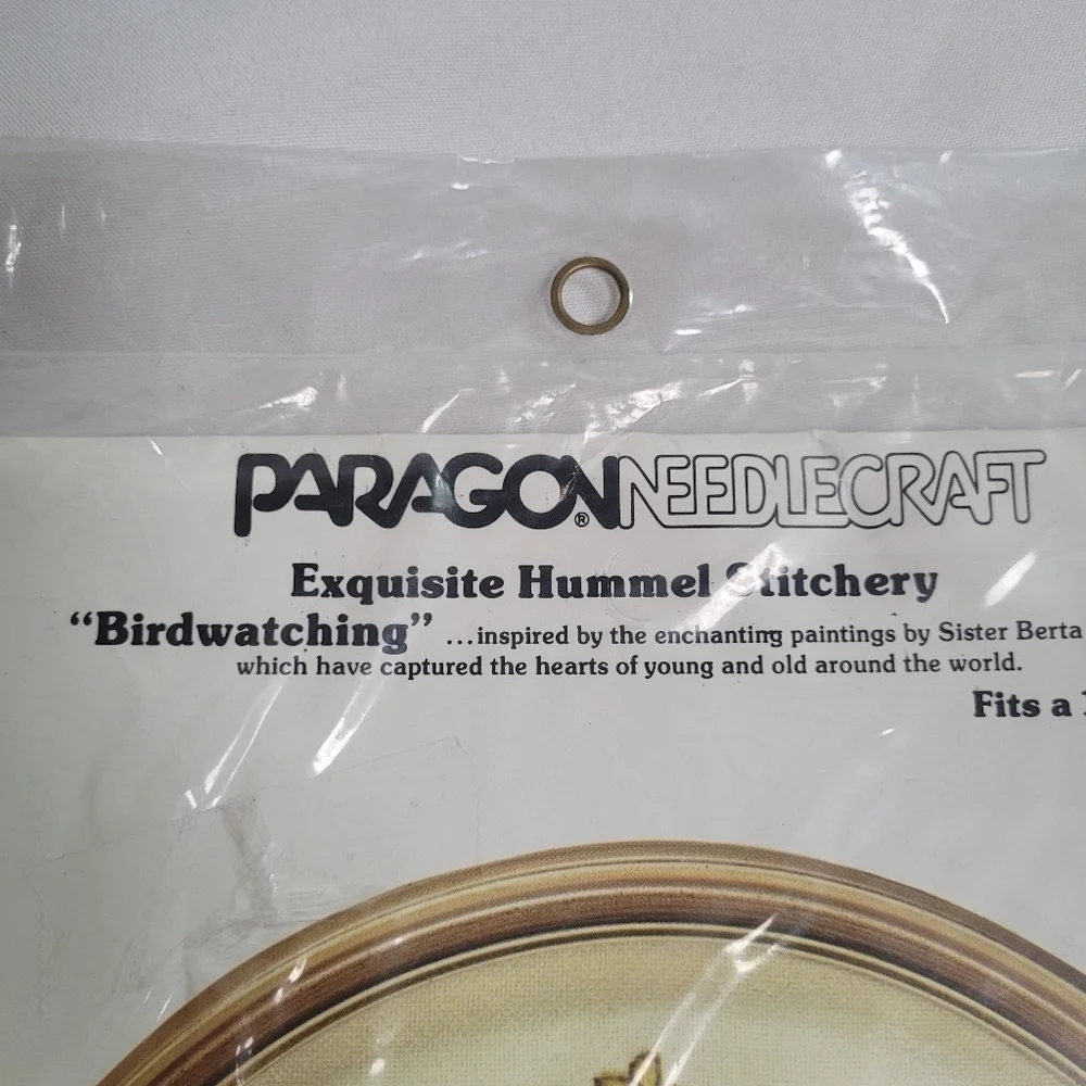 VTG Paragon Embroidery Kit Hummel Design 1976 
